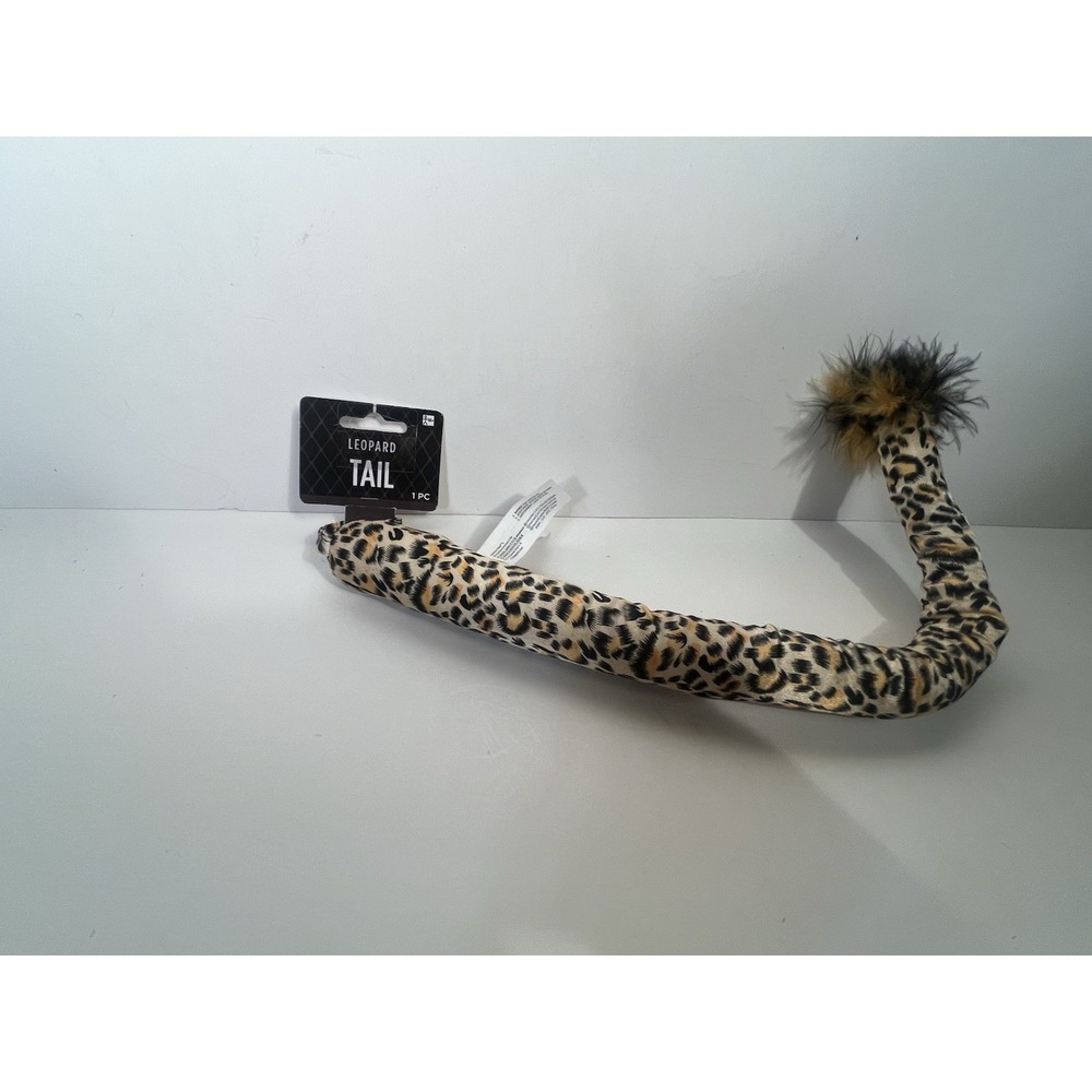 Leopard Tail Animal Kitty Halloween Costume Accessory One Size Fits Most